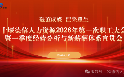 十堰德信人力资源公司2026年第一次职工大会暨一季度经营分析与新薪酬体系宣贯会顺利召开